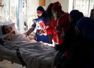 Las Servidoras en Siria - visitar el hospital cristiano