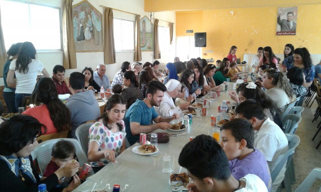 Servidoras - Fiesta de las familias con familias iraquíes en Jordania
